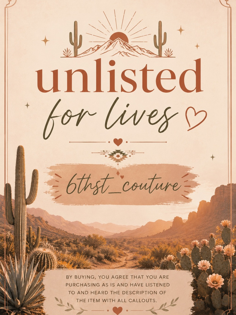 ✨Unlisted Inventory✨